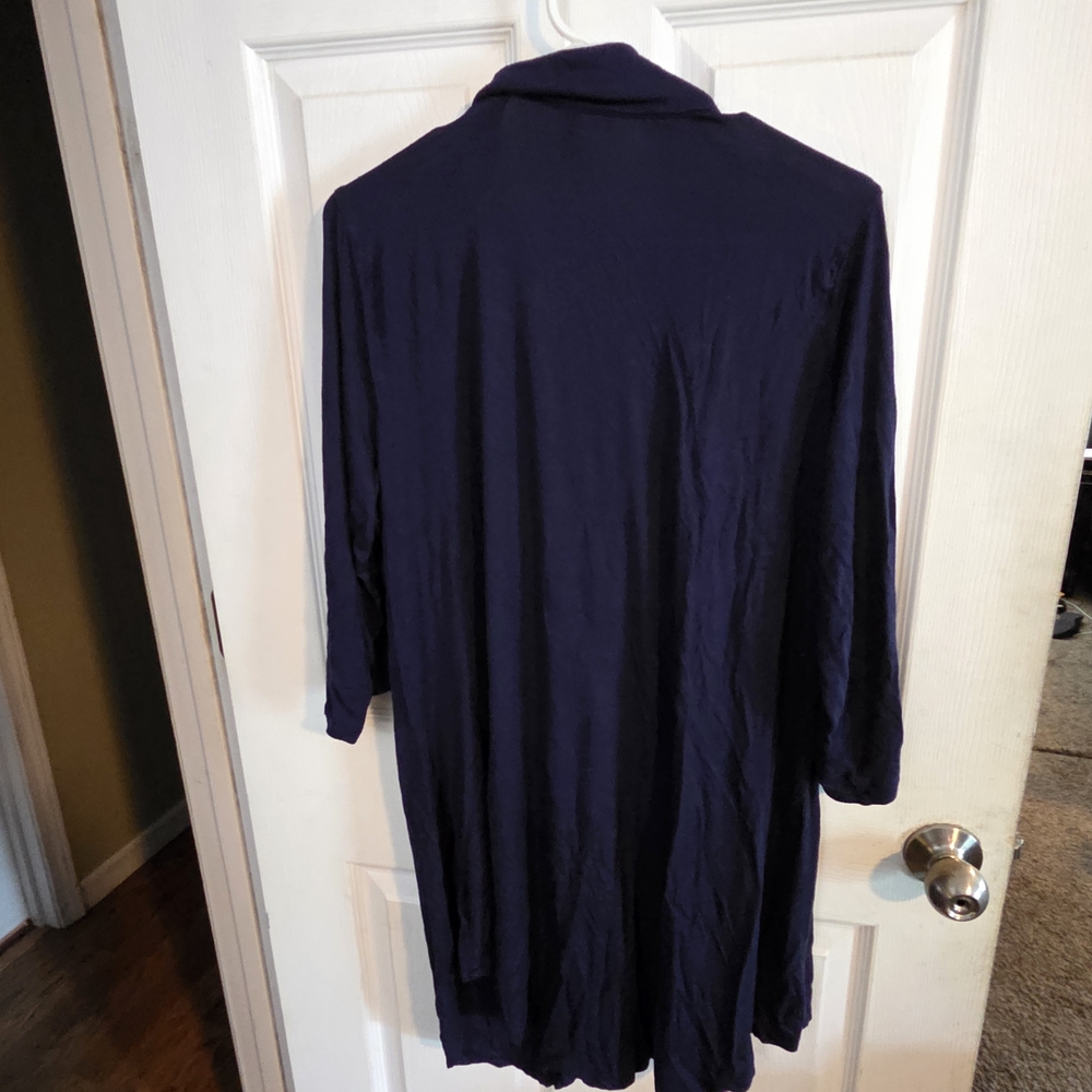 Torrid Navy Sleep Shirt - Picture 3 of 3